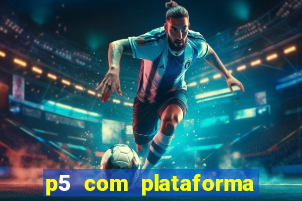 p5 com plataforma de jogos